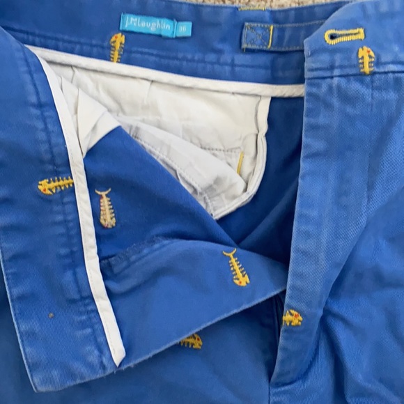 Cotton fish motif shorts - Picture 3 of 4